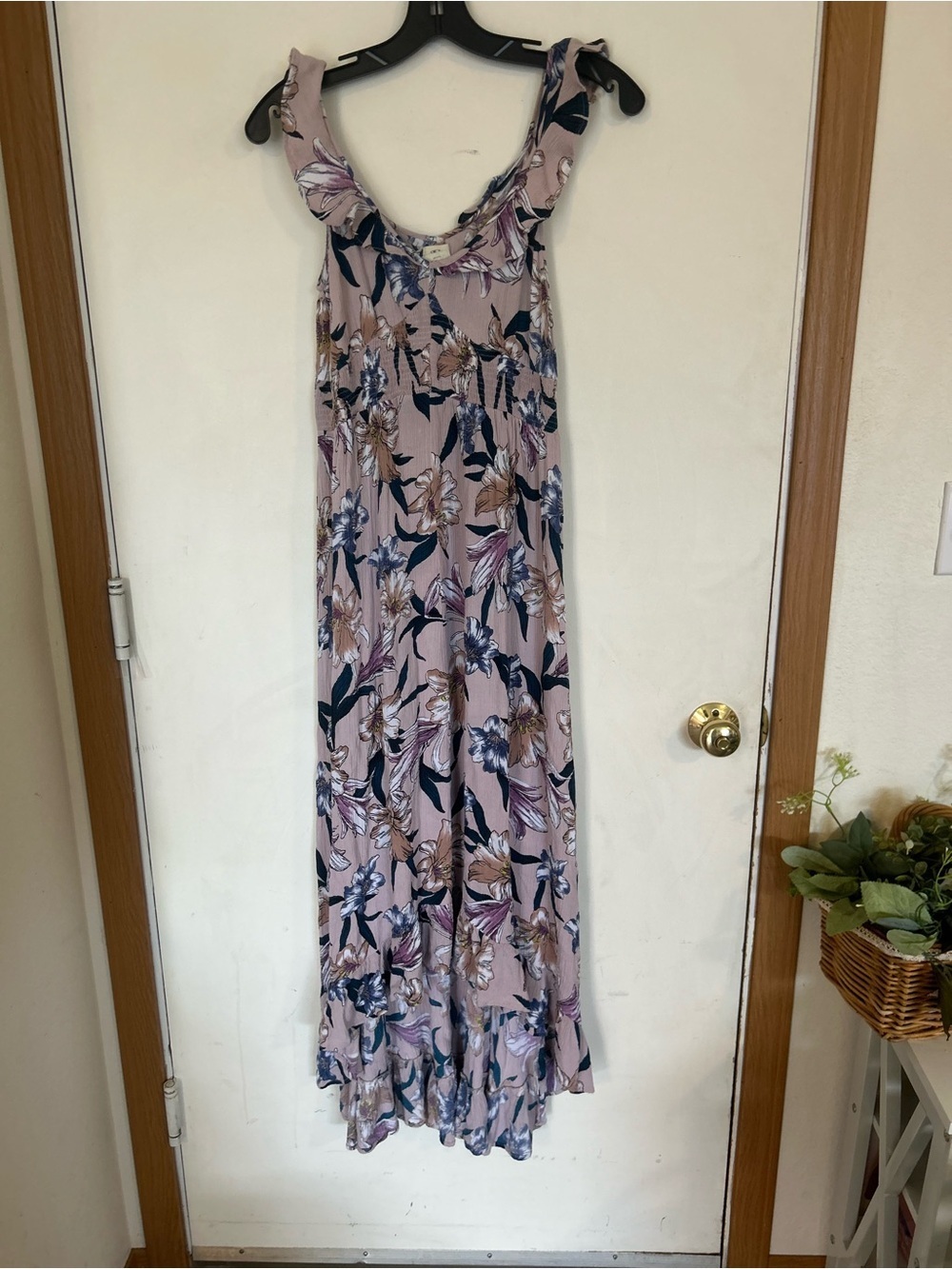 O'Neill Chloe Floral Maxi Small Crepe dress